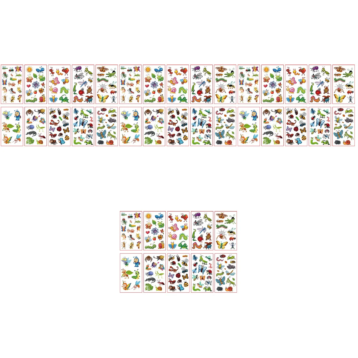 40 Sheets of Adorable Fake Tattoos Removable Temporary Tattoos Decorative Face Stickers
40 Sheets of Adorable Fake Tattoos Removable Temporary Tattoos Decorative Face Stickers