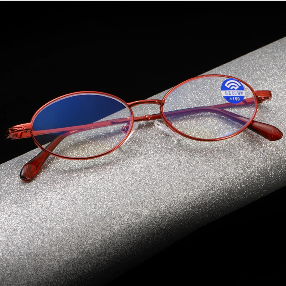 Alloy Blu Light Blocking Coating Fashion Ova Women Luxury Reading Glasses +0.75 +1 +1.25 +1.5 +1.75 +2 +2.25 +2.5 +2.75 +3 to +4
Alloy Blu Light Blocking Coating Fashion Ova Women Luxury Reading Glasses +0.75 +1 +1.25 +1.5 +1.75 +2 +2.25 +2.5 +2.75 +3 to +4