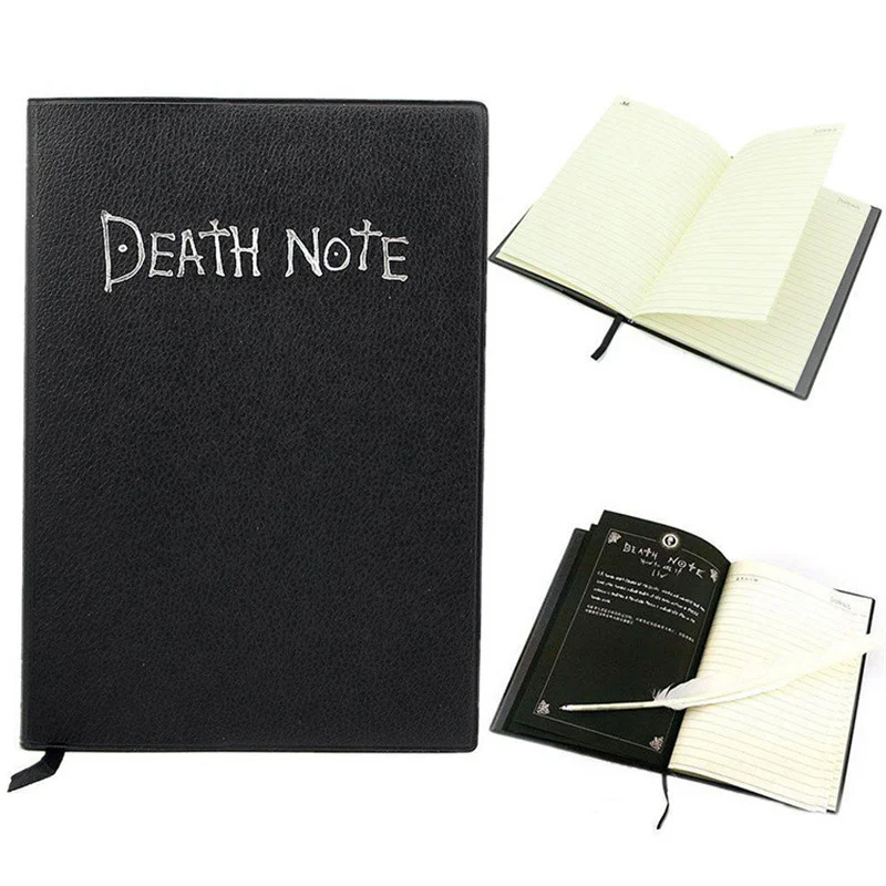 Anime Death Note book Set Leather Journal Collectable book School Large Theme Writing
Anime Death Note book Set Leather Journal Collectable book School Large Theme Writing