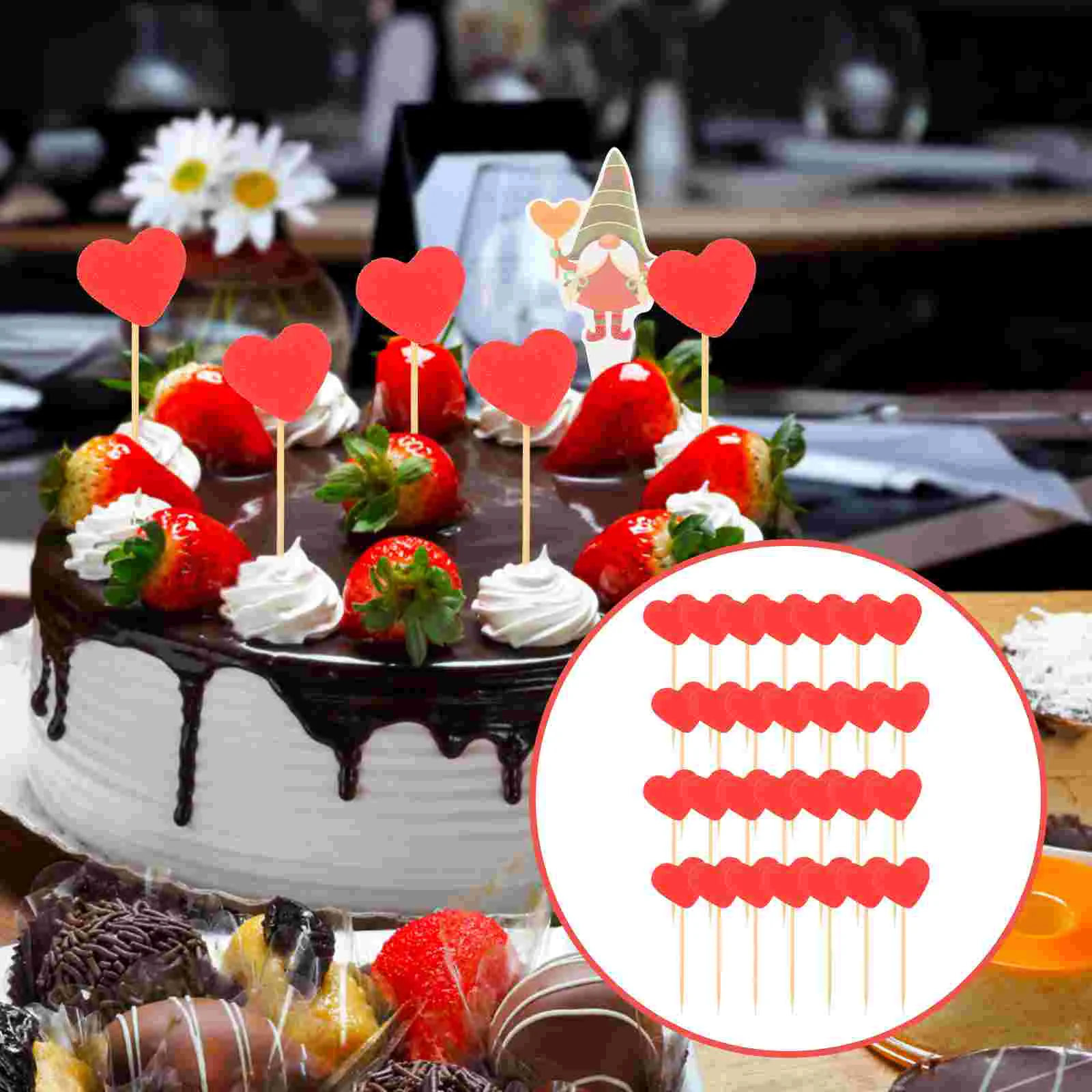 Picks Cupcake Cake Heart Toppers Topper Fruit Dessert Sticks Valentineskewer Decorations Day Toothpicks Party Shaped Decor
Picks Cupcake Cake Heart Toppers Topper Fruit Dessert Sticks Valentineskewer Decorations Day Toothpicks Party Shaped Decor