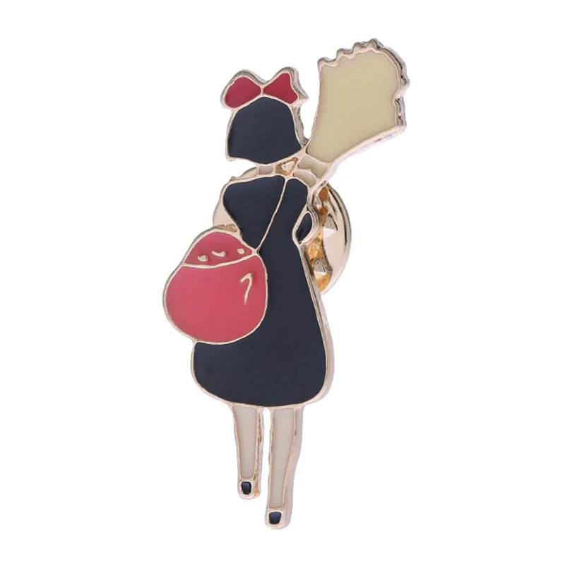 1pcs Cartoon Character Enamel Pin Charm Magic Broom Little Girl Brooch Wrapped Clothes Lapel Badge Best Friend's Jewelry
1pcs Cartoon Character Enamel Pin Charm Magic Broom Little Girl Brooch Wrapped Clothes Lapel Badge Best Friend's Jewelry