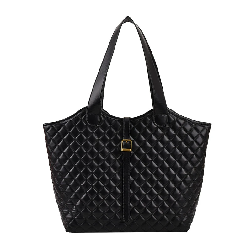 Black Diamond Lattice Totes Clasic Large Capacity Shoulder Bags For Women 2022 Winter PU Leather Soft Handbags Elegant Packages
Black Diamond Lattice Totes Clasic Large Capacity Shoulder Bags For Women 2022 Winter PU Leather Soft Handbags Elegant Packages