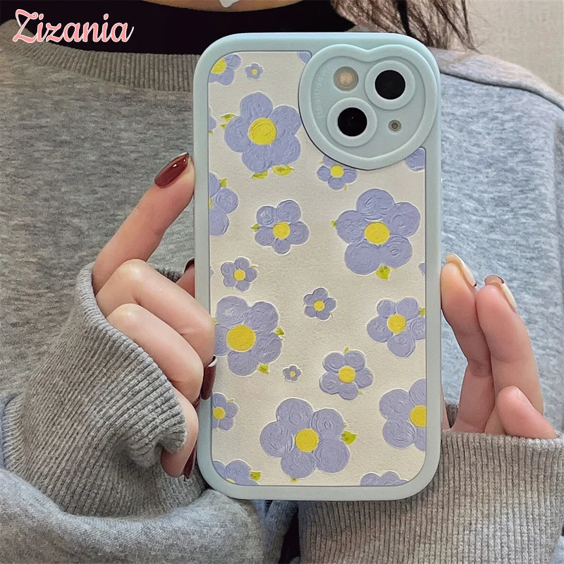 Fashion Lovely Blue Oil painting Flower Phone Case For iPhone 13 12 11 Pro Max XS Max XR X Personality Shockproof Cover Hot Sale
Fashion Lovely Blue Oil painting Flower Phone Case For iPhone 13 12 11 Pro Max XS Max XR X Personality Shockproof Cover Hot Sale