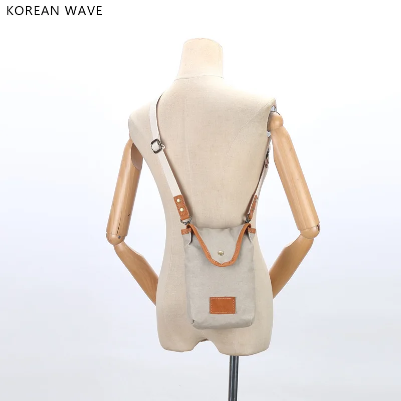 New Korean version of the mini small bag canvas with leather crossbody bag women's bags coin purse shoulder bag
New Korean version of the mini small bag canvas with leather crossbody bag women's bags coin purse shoulder bag