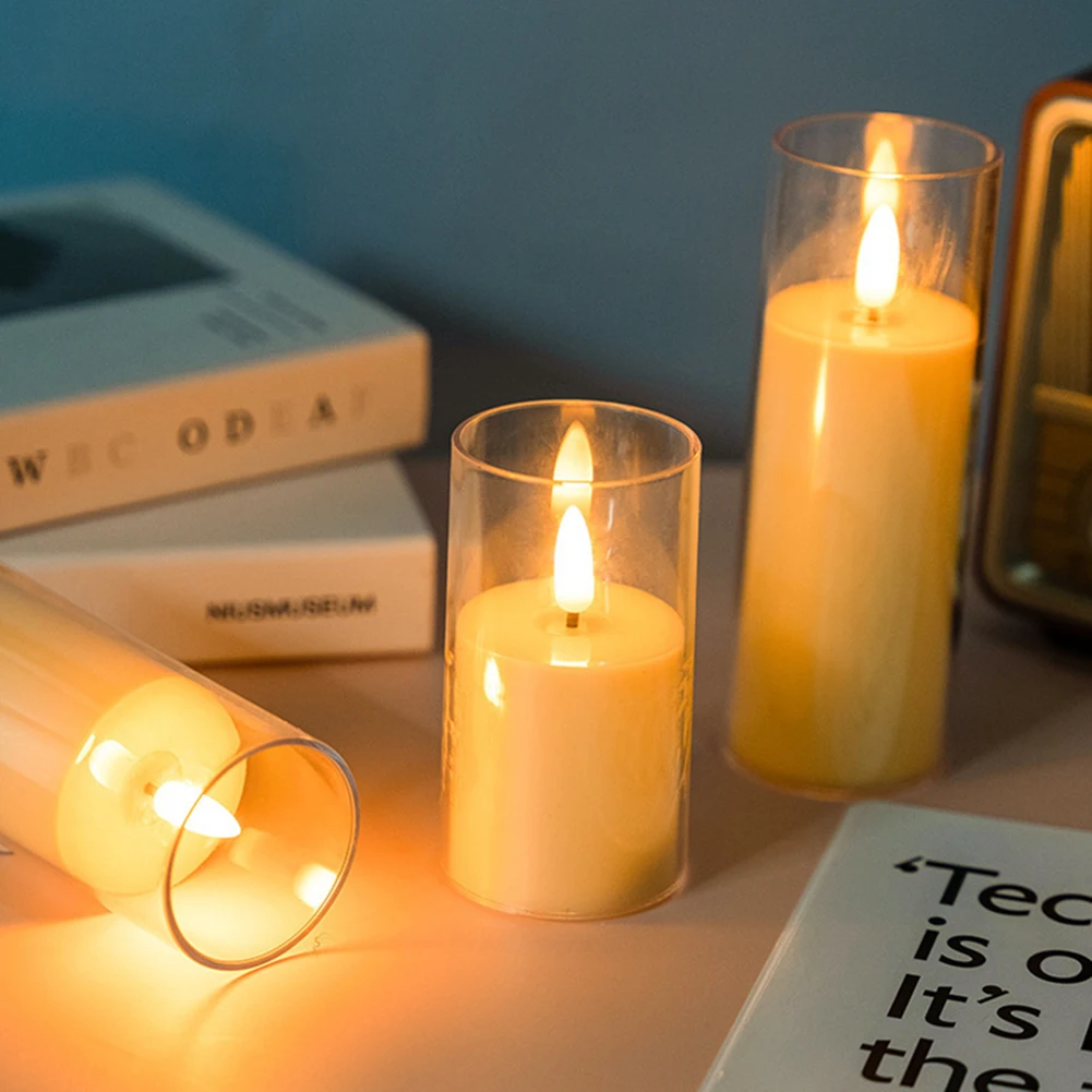 LED Flameless Flickering Candle Lights Battery Powered Electronic Candle Tea Lights Ornament Scene Layout Prop
LED Flameless Flickering Candle Lights Battery Powered Electronic Candle Tea Lights Ornament Scene Layout Prop