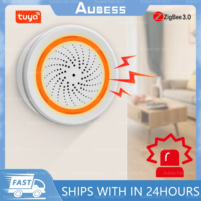 Tuya ZigBee 3.0 3 In 1 Sound Light Sensor Built-in 90dB Siren Alarm Smart Home Remote Control Via SmartLife APP Zigbee Gateway
Tuya ZigBee 3.0 3 In 1 Sound Light Sensor Built-in 90dB Siren Alarm Smart Home Remote Control Via SmartLife APP Zigbee Gateway