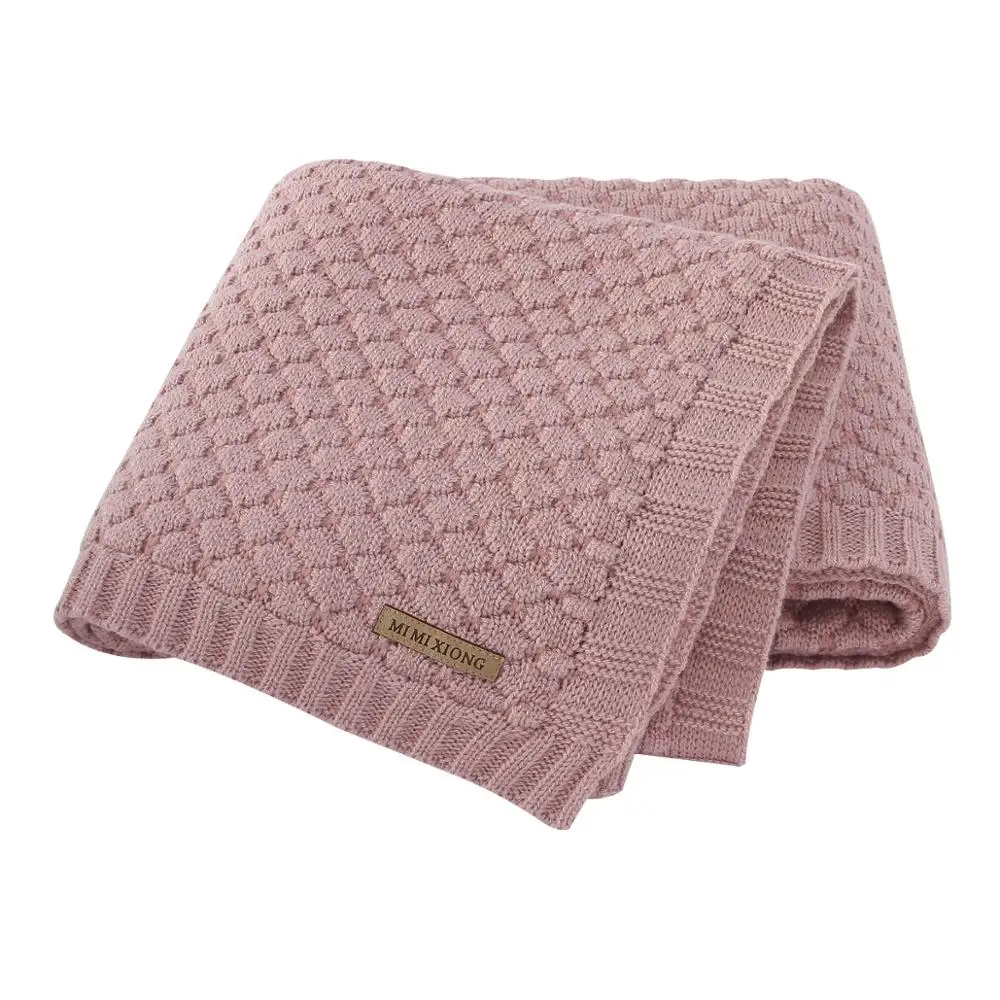 Baby Blankets 100*80cm Knitted Newborn Boys Girls Swaddle Wrap Blanket Infant Kids Stroller Bedding Basket Quilt Child Accessory
Baby Blankets 100*80cm Knitted Newborn Boys Girls Swaddle Wrap Blanket Infant Kids Stroller Bedding Basket Quilt Child Accessory