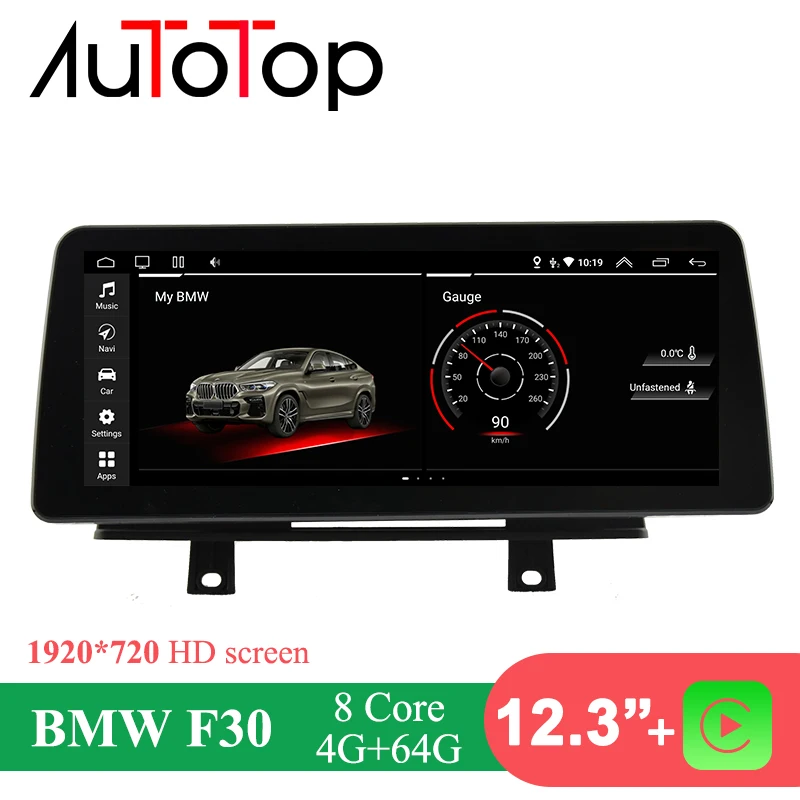 AUTOTOP 12,3 "Android автомобильный монитор, радиомагнитофон для BMW 3 серии F30 F31 F34 BMW 4 серии F32 F33 2013-2017 NBT Система BT
AUTOTOP 12,3 "Android автомобильный монитор, радиомагнитофон для BMW 3 серии F30 F31 F34 BMW 4 серии F32 F33 2013-2017 NBT Система BT