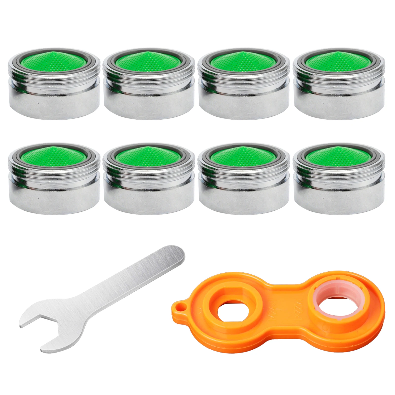 Faucet Aerator Set Anti Splash Tap Copper M24 Filter Spout Sink Accessories Insert No Leaking Bathroom Home Kitchen With Wrench
Faucet Aerator Set Anti Splash Tap Copper M24 Filter Spout Sink Accessories Insert No Leaking Bathroom Home Kitchen With Wrench