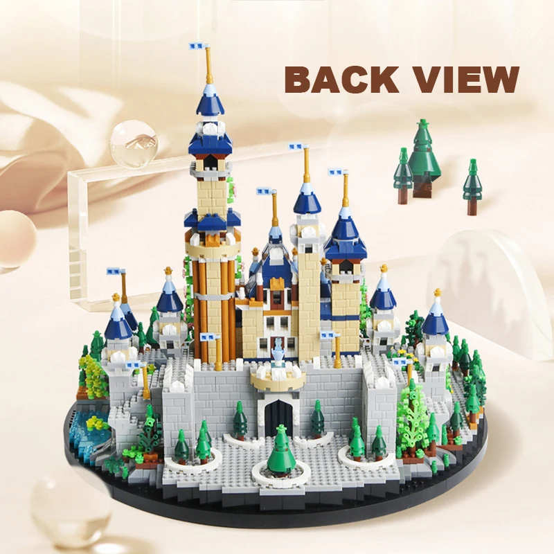 3600PCS Creative City Fairy Tale Princess Castle Building Blocks Micro Particle Assemble Diamond Bricks Toys Gifts For Kids Girl
3600PCS Creative City Fairy Tale Princess Castle Building Blocks Micro Particle Assemble Diamond Bricks Toys Gifts For Kids Girl