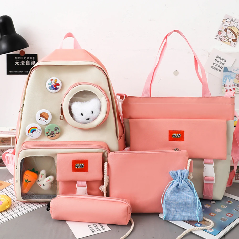 Fashion Women Hit Color Canvas Handbags Pen Pouch Messenger Bag Teenager Girls Travel Backpack Cute Pattern School Bags
Fashion Women Hit Color Canvas Handbags Pen Pouch Messenger Bag Teenager Girls Travel Backpack Cute Pattern School Bags