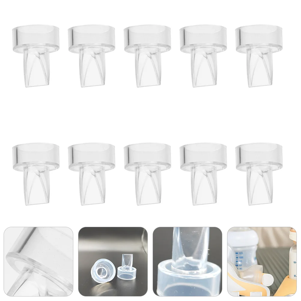 10pcs Manual Breast Pump Accessories Reverse Backflow Preventer Duck Beak
10pcs Manual Breast Pump Accessories Reverse Backflow Preventer Duck Beak
