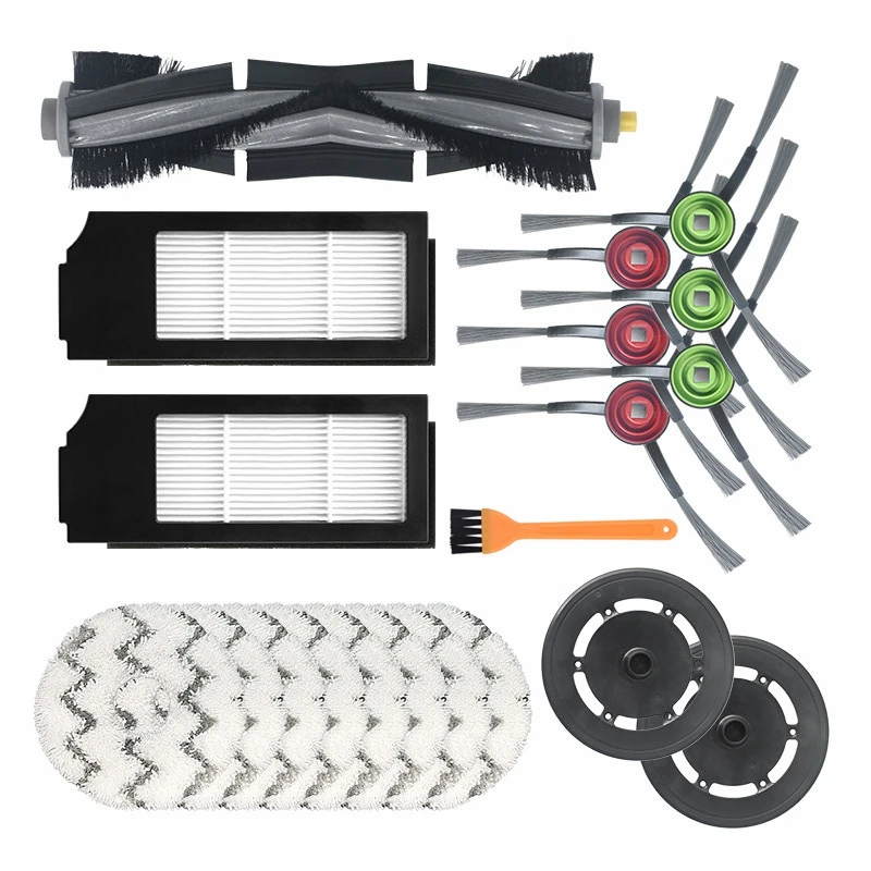 20Pcs Replacement For ECOVACS DEEBOT X1 OMNI TURBO Vacuum Cleaner High Capacity Washable Mop Main Brush
20Pcs Replacement For ECOVACS DEEBOT X1 OMNI TURBO Vacuum Cleaner High Capacity Washable Mop Main Brush