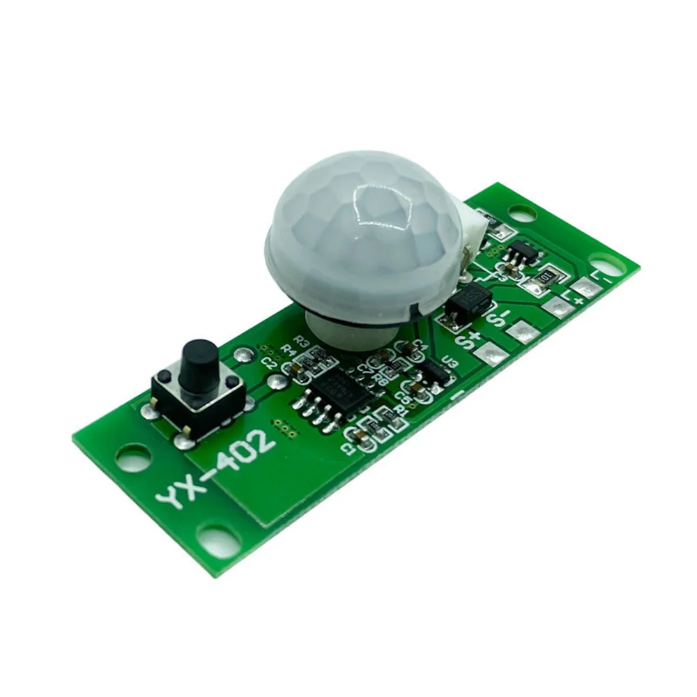 

3.7V Infrared Human Body Induction Sensor Module Solar Light Circuit Board Infrared Motion Detector PIR Wall Light Controller