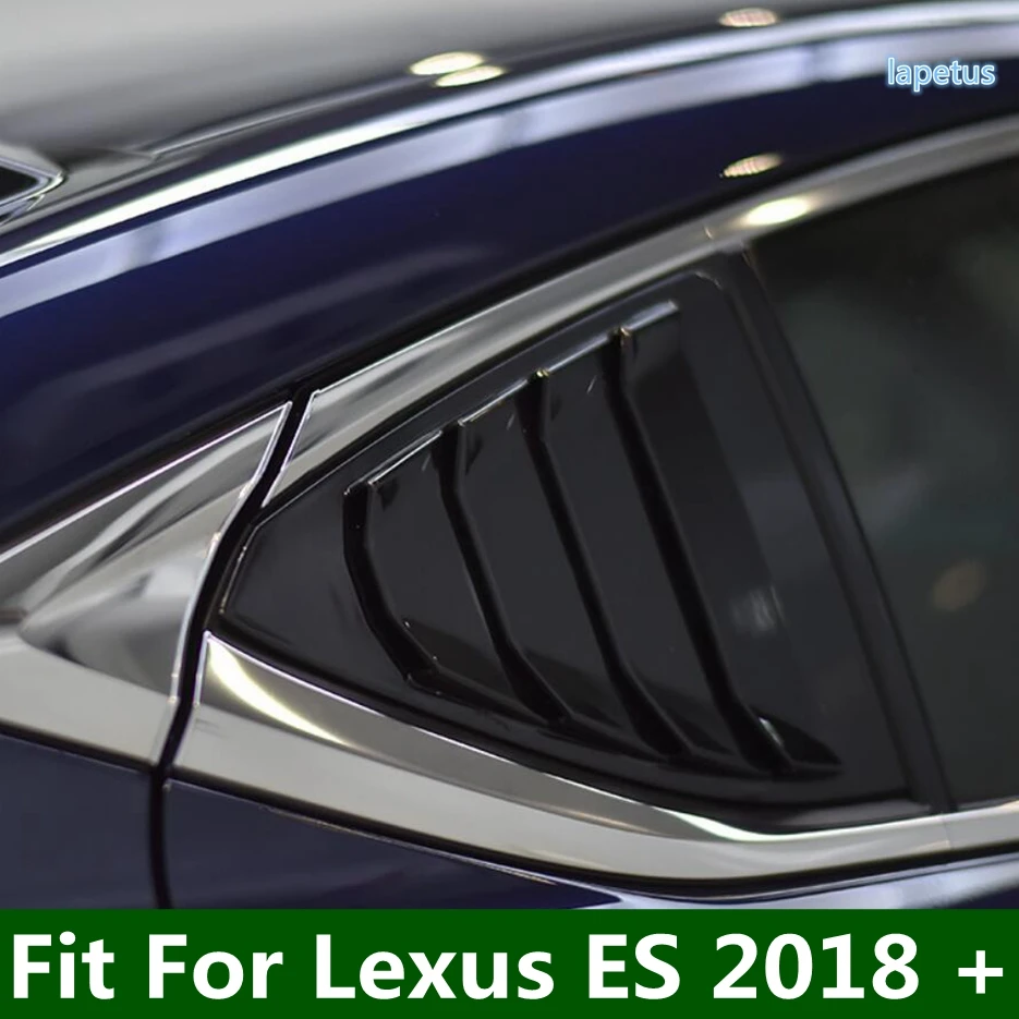 Carbon Fiber Look Rear Window Triangle Shutters Blinds Cover Trim 2PCS Fit For Lexus ES 2018 - 2023 Black Exterior Accessories 
Carbon Fiber Look Rear Window Triangle Shutters Blinds Cover Trim 2PCS Fit For Lexus ES 2018 - 2023 Black Exterior Accessories