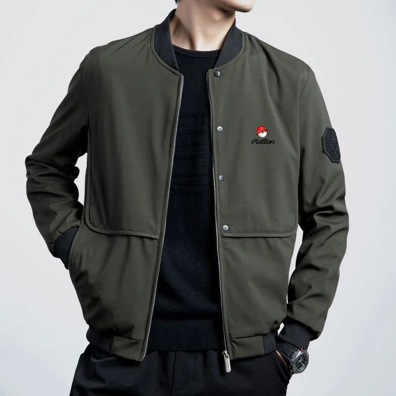 2023 new spring men's golf jacket high-quality golf jacket men's sports cardigan jacket casual men's fashion brand top
2023 new spring men's golf jacket high-quality golf jacket men's sports cardigan jacket casual men's fashion brand top