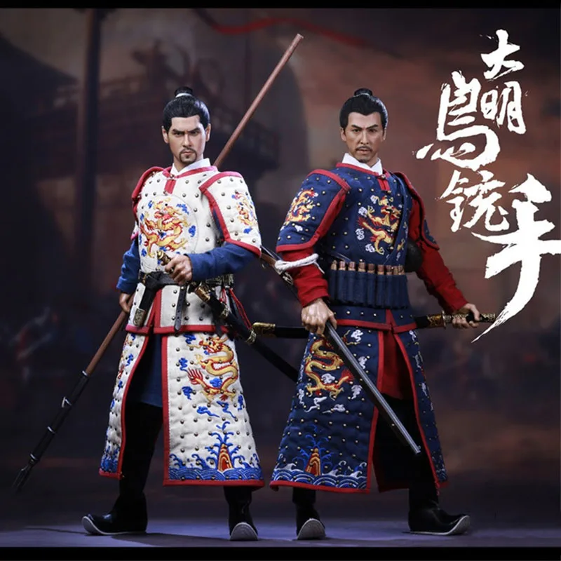 POPTOYS DS002 1/6 Scale Ming Dynasty Musketeer Solider Figure Model 12inch Male Action Figure Full Set for Fans Collection
POPTOYS DS002 1/6 Scale Ming Dynasty Musketeer Solider Figure Model 12inch Male Action Figure Full Set for Fans Collection