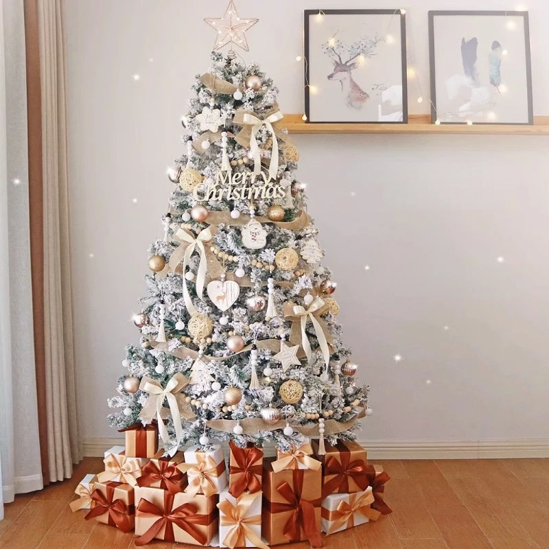 Flocking 1.2/1.5/1.8m Christmas Tree Ornaments New Year Snowflake Encrypted Artificial Christmas Tree Set Living Room Home Decor
Flocking 1.2/1.5/1.8m Christmas Tree Ornaments New Year Snowflake Encrypted Artificial Christmas Tree Set Living Room Home Decor