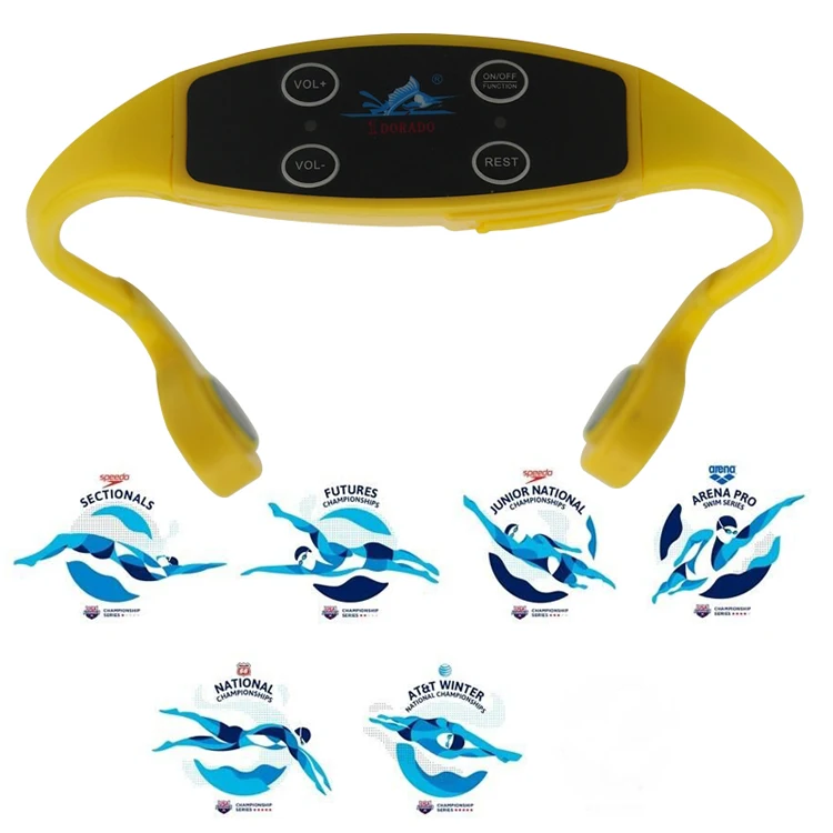 Underwater Sports Bone Conduction 10 Headphone FM Transmitter 1 Wireless Waterproof Swimming Training Headset
Underwater Sports Bone Conduction 10 Headphone FM Transmitter 1 Wireless Waterproof Swimming Training Headset