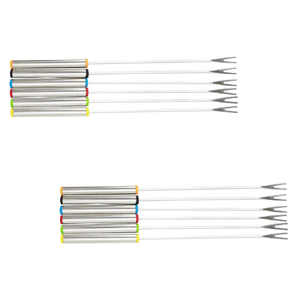 Forks Fondue Fruit Picks Fork Dipping Chocolate Meat Dinner Tasting Barbecue Fountain Roast Serving Tools Marshmallows
Forks Fondue Fruit Picks Fork Dipping Chocolate Meat Dinner Tasting Barbecue Fountain Roast Serving Tools Marshmallows
