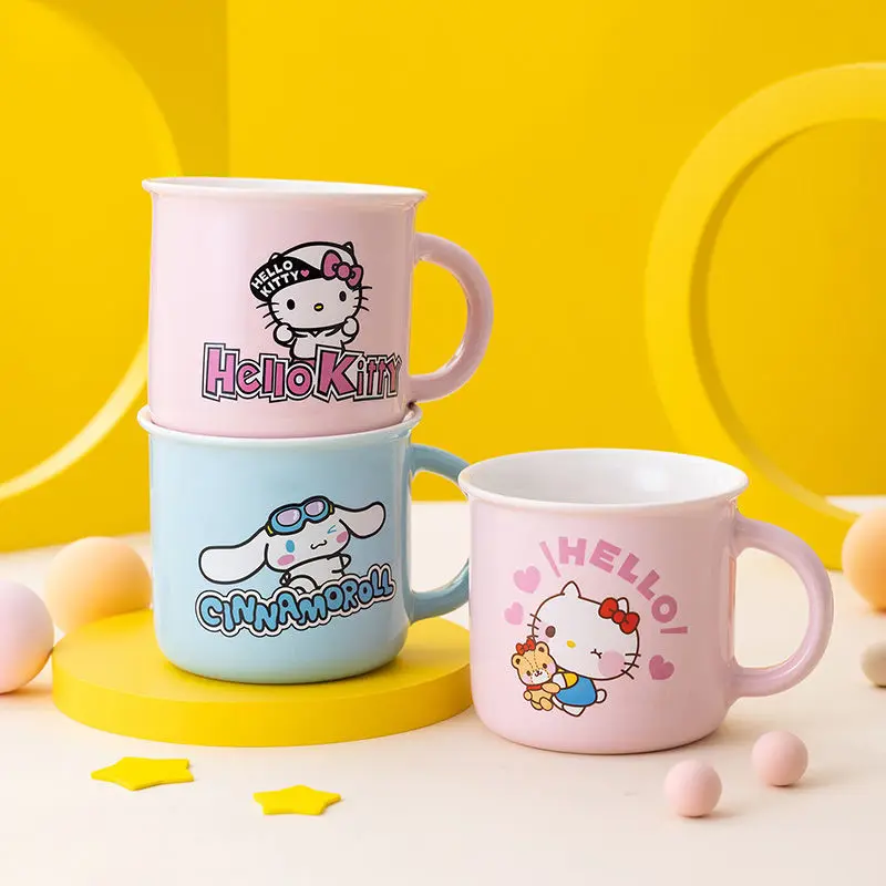 Kawaii Anime Cinnamoroll My Melody Kuromi Cute Cartoon Ceramic Mug Personality Creative Breakfast Cup Water Cup Birthday Gift
Kawaii Anime Cinnamoroll My Melody Kuromi Cute Cartoon Ceramic Mug Personality Creative Breakfast Cup Water Cup Birthday Gift