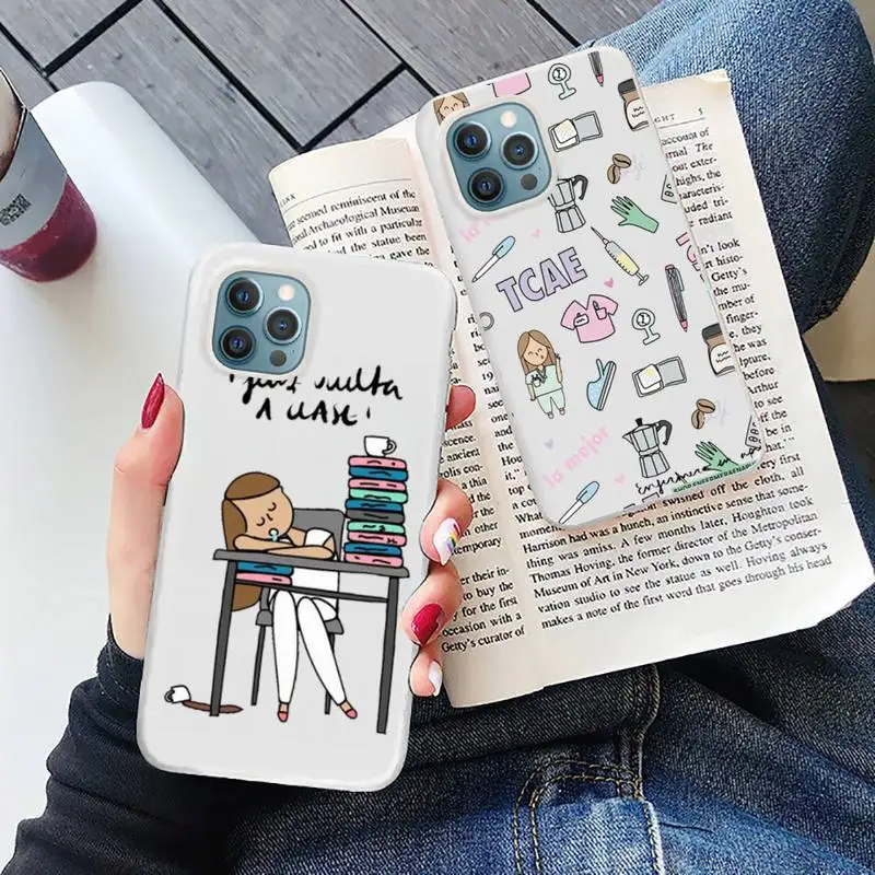 Doctor Nurse Medicine Medical Phone Case Candy Color for iPhone 6 7 8 11 12 13 s mini pro X XS XR MAX Plus
Doctor Nurse Medicine Medical Phone Case Candy Color for iPhone 6 7 8 11 12 13 s mini pro X XS XR MAX Plus