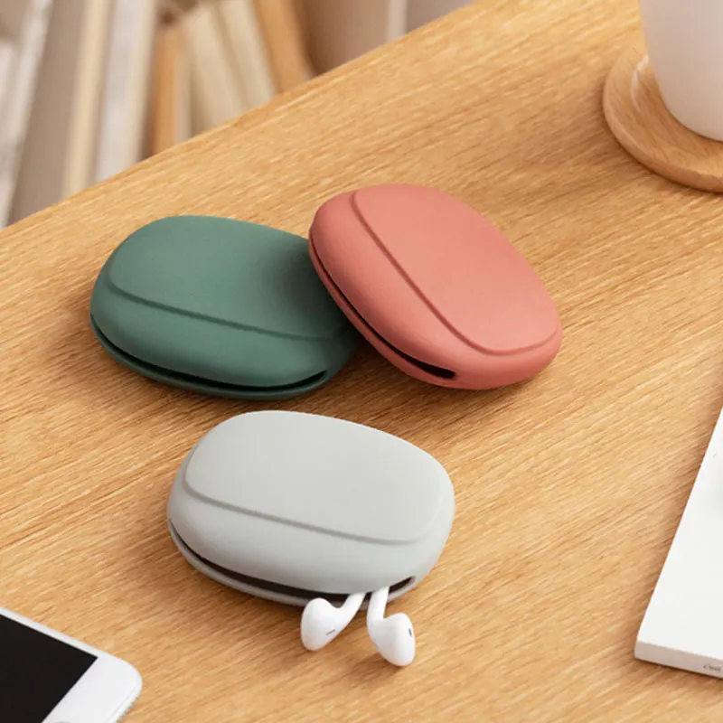 Portable Durable Headphone Storage Box Cute Simple Silicone Data Cable Organizing Bag Multi-function Korean Style Coin Purse
Portable Durable Headphone Storage Box Cute Simple Silicone Data Cable Organizing Bag Multi-function Korean Style Coin Purse