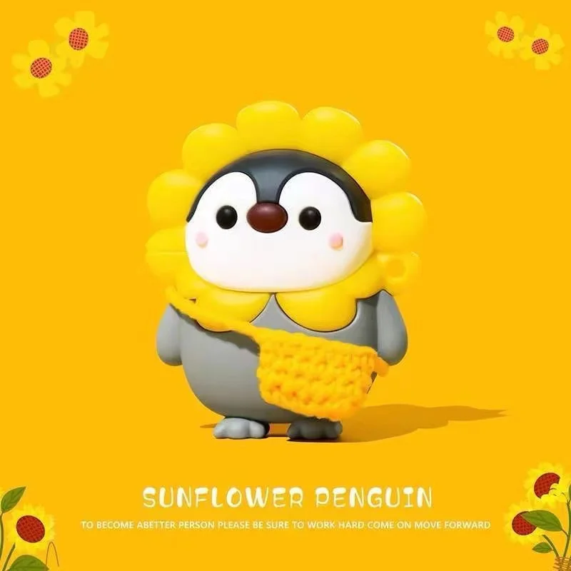 Cartoon Sunflower Penguin Airpods Pro Case Wireless Bluetooth Earphone Silicone Case Apple Airpods 3 2 1 Charging Case Protector
Cartoon Sunflower Penguin Airpods Pro Case Wireless Bluetooth Earphone Silicone Case Apple Airpods 3 2 1 Charging Case Protector
