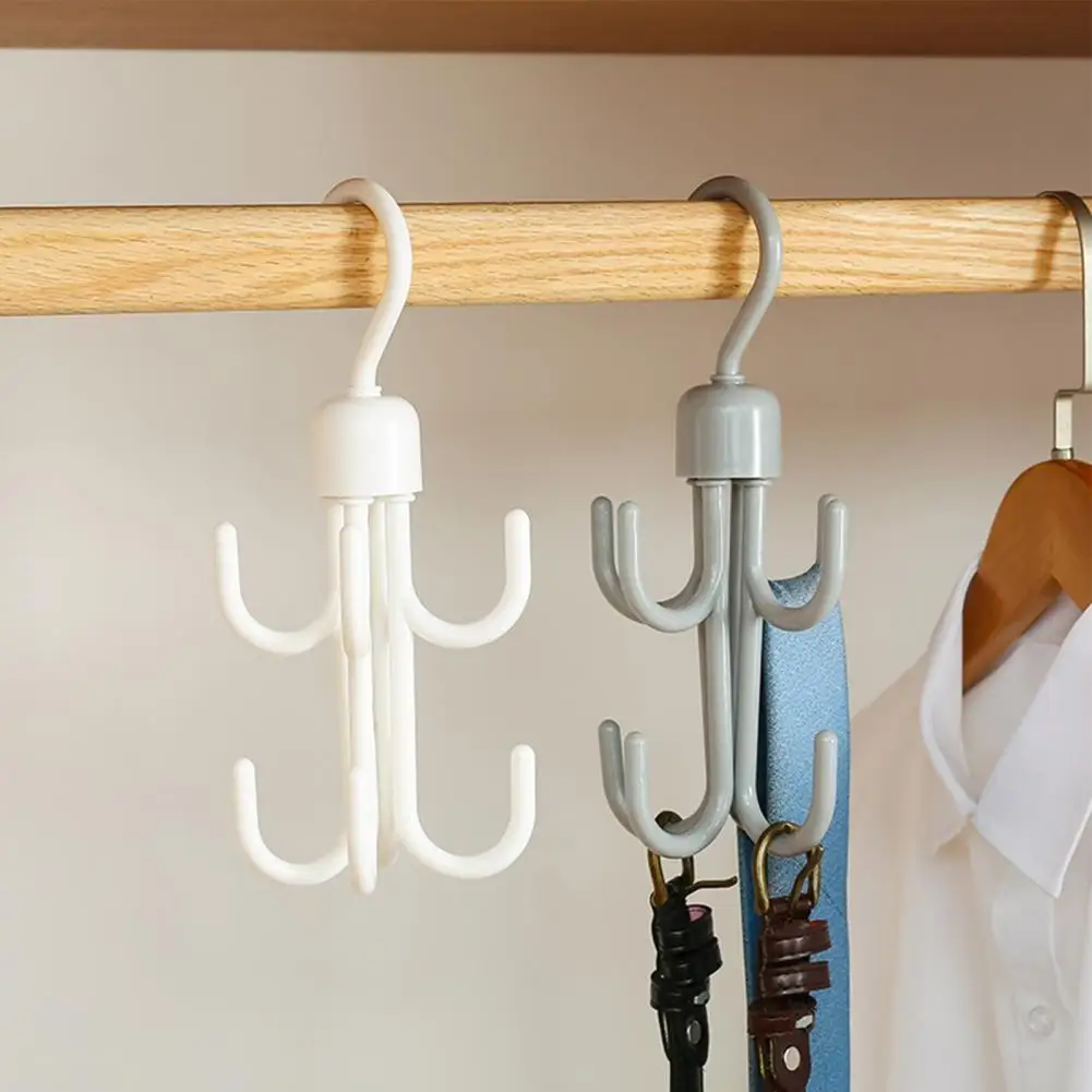 High-quality Coat Hanger Anti-fall Resilient Vertical Suspension 4 Hooks Rotating Space-saving Coat Hanger
High-quality Coat Hanger Anti-fall Resilient Vertical Suspension 4 Hooks Rotating Space-saving Coat Hanger