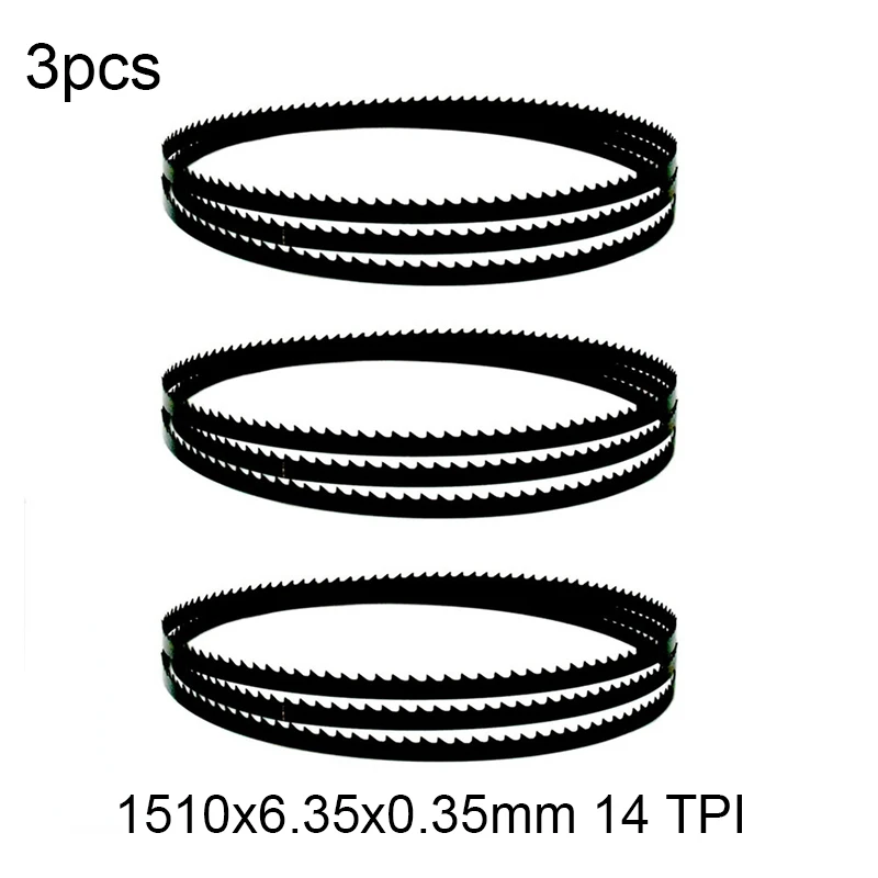 1510mm Band Saw Blades 59-1/2 inch 1510x6.35x0.35mm 14 TPI for RIKON Craftsman Wood Cutting 3pcs
1510mm Band Saw Blades 59-1/2 inch 1510x6.35x0.35mm 14 TPI for RIKON Craftsman Wood Cutting 3pcs