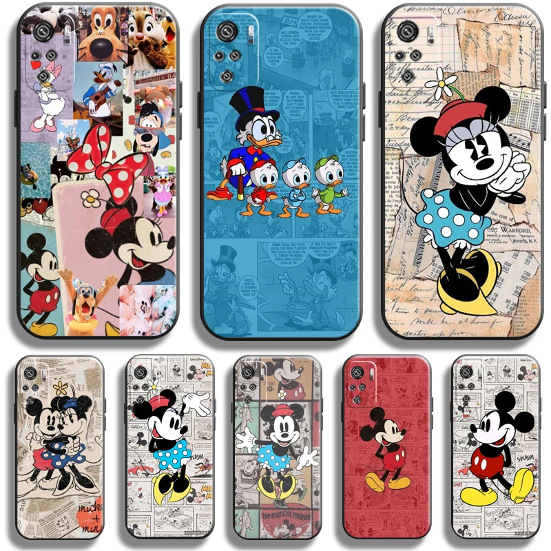Cartoon Duck Mickey Minnie Mouse Phone Case For Xiaomi Redmi Note 10 10S Pro Redmi Note 10 10T 5G Black Carcasa Soft
Cartoon Duck Mickey Minnie Mouse Phone Case For Xiaomi Redmi Note 10 10S Pro Redmi Note 10 10T 5G Black Carcasa Soft