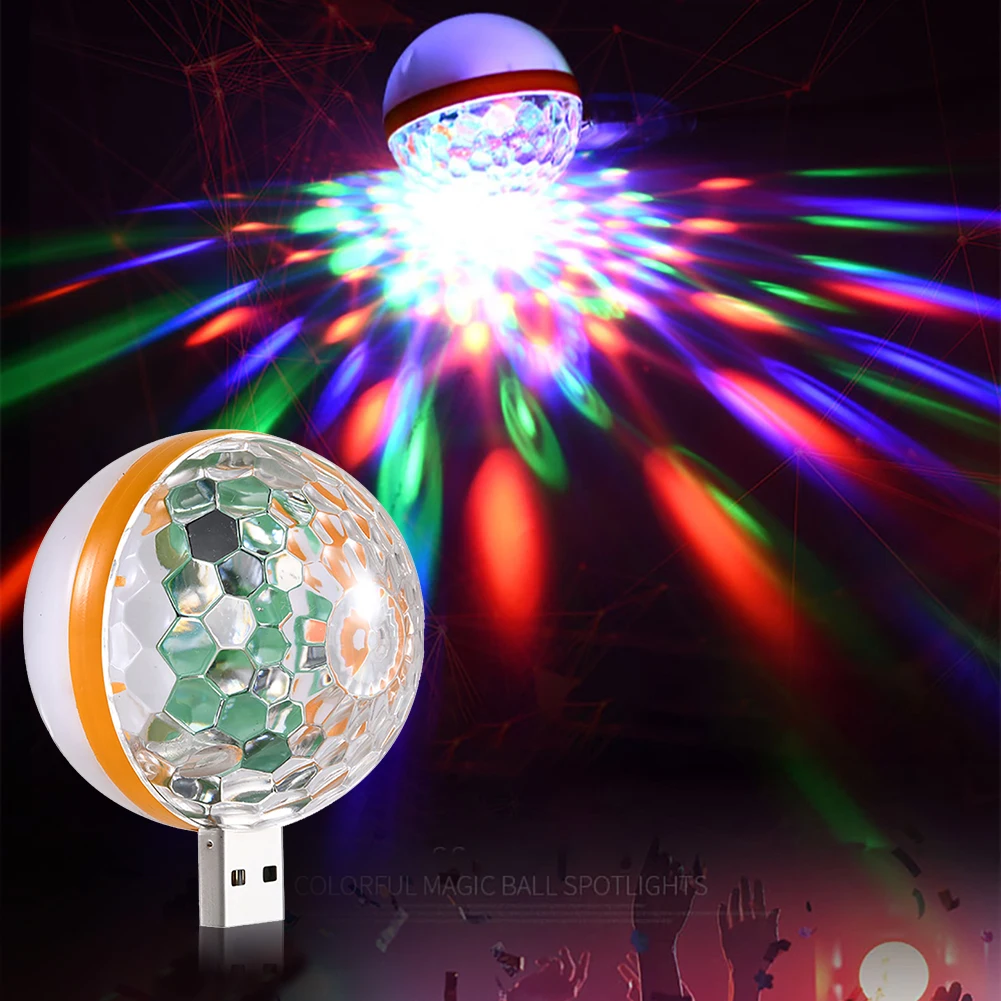 USB Car Ambient Light LED Colorful RGB Stage Projection Night Light Club DJ Disco Home Mini Party Light Atmosphere Ball Lamp
USB Car Ambient Light LED Colorful RGB Stage Projection Night Light Club DJ Disco Home Mini Party Light Atmosphere Ball Lamp