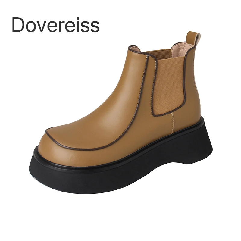 2022 Winter Woman Fashion Ladies Boots Brown Round toe Ankle Boots Genuine Leather Sexy 5.5CM Flats Waterproof New Big Size 40
2022 Winter Woman Fashion Ladies Boots Brown Round toe Ankle Boots Genuine Leather Sexy 5.5CM Flats Waterproof New Big Size 40