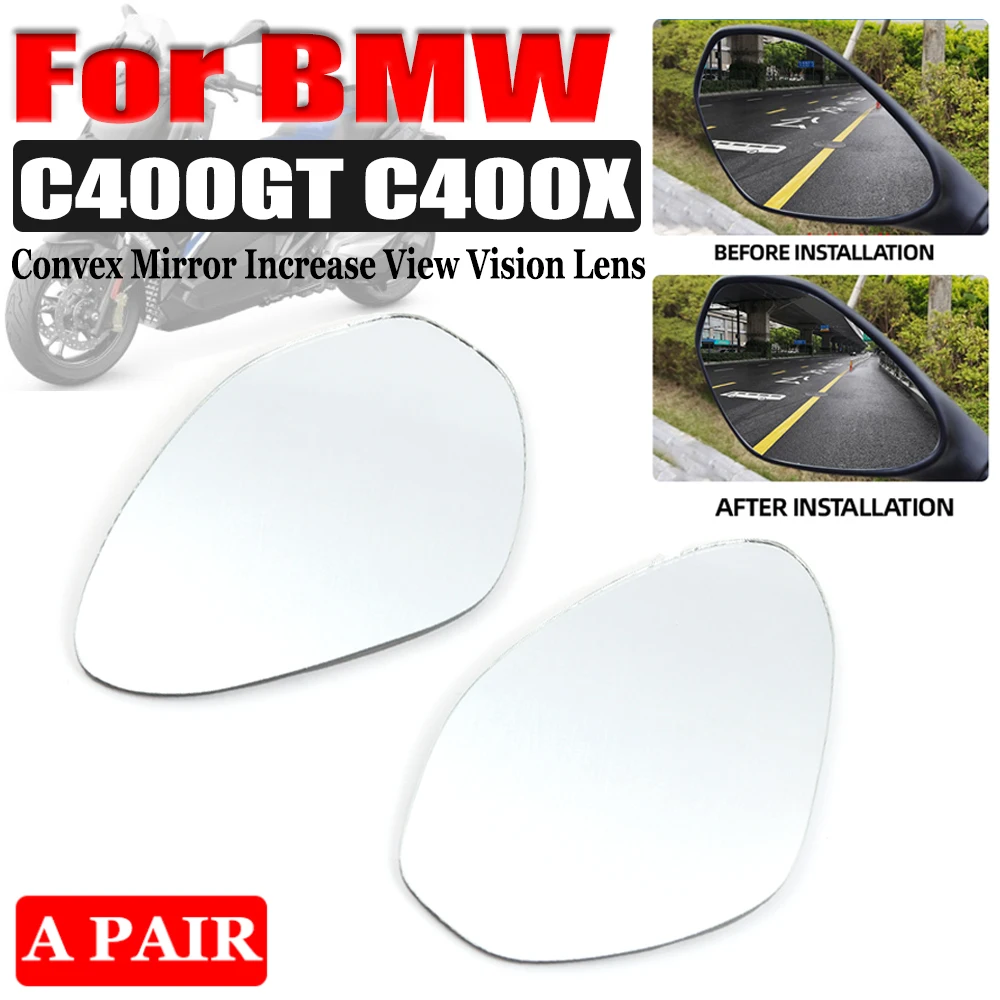 For BMW C400GT C400X C400 GT C 400 GT 400X MOTO Accessories Convex Mirror Rearview Mirrors Side Mirror Increase View Vision Lens
For BMW C400GT C400X C400 GT C 400 GT 400X MOTO Accessories Convex Mirror Rearview Mirrors Side Mirror Increase View Vision Lens