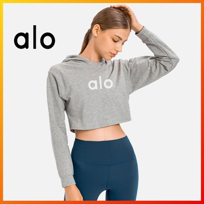 Alo Yoga Women's Autumn New Hooded Sports Top Women's Fitness Long Sleeve Gym Outdoor Workout Crop Top Sexy Casual DH016
Alo Yoga Women's Autumn New Hooded Sports Top Women's Fitness Long Sleeve Gym Outdoor Workout Crop Top Sexy Casual DH016