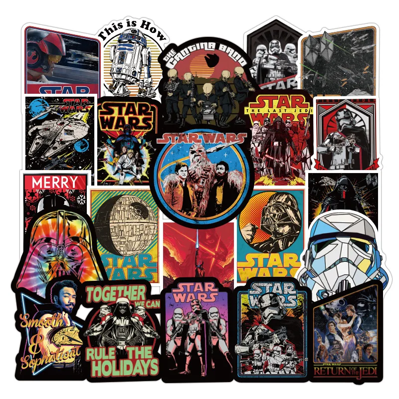 10/50Pcs Cool Disney Star Wars Stickers Funny Waterproof Skateboard Luggage Laptop Guitar Stationery Kids Toys Gift Sticker
10/50Pcs Cool Disney Star Wars Stickers Funny Waterproof Skateboard Luggage Laptop Guitar Stationery Kids Toys Gift Sticker