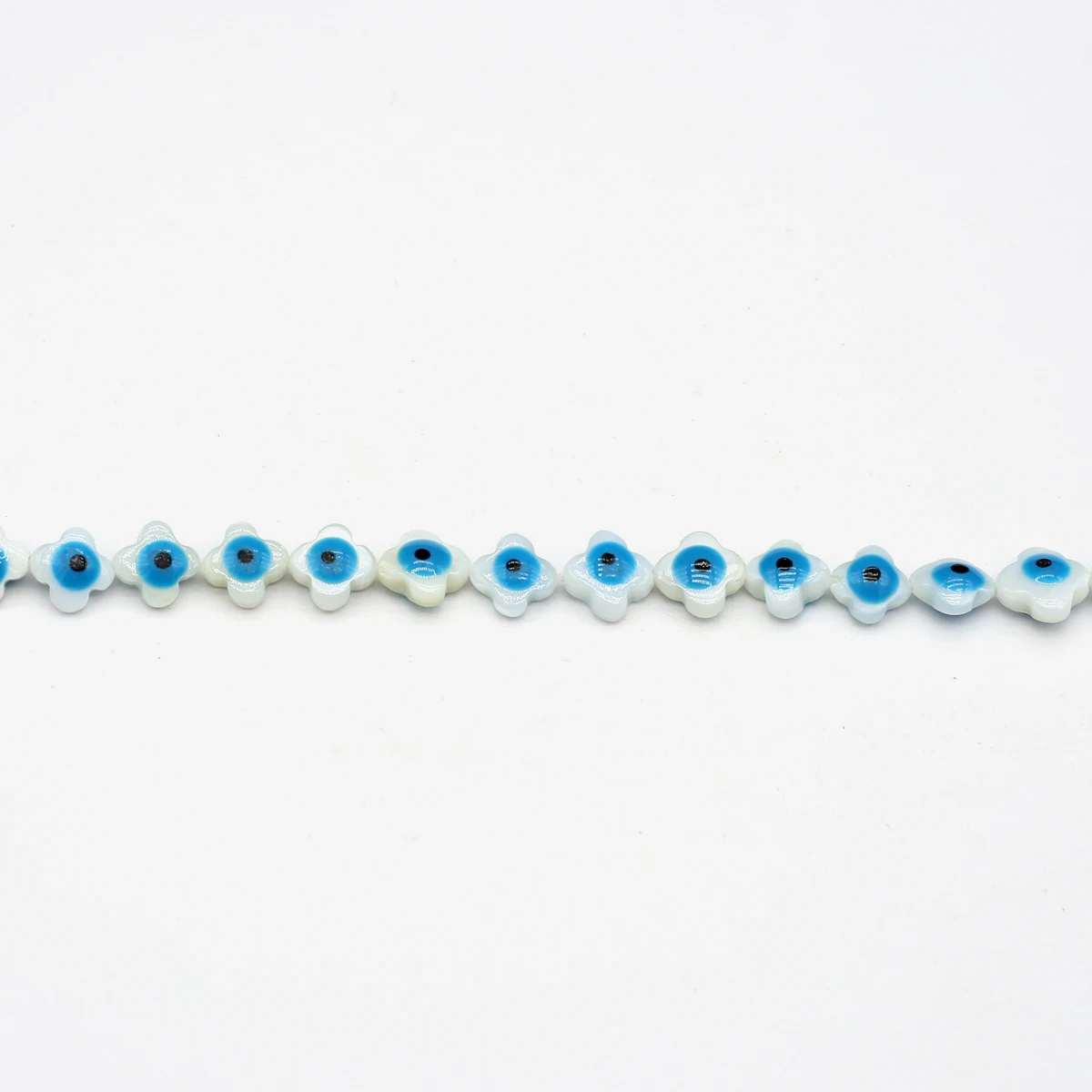 Natural Mother of Pearl Four-leaf Clover Shape Shell Beads Evil Eye Punch Loose Spacer Beads for Jewelry Making DIY Accessories
Natural Mother of Pearl Four-leaf Clover Shape Shell Beads Evil Eye Punch Loose Spacer Beads for Jewelry Making DIY Accessories