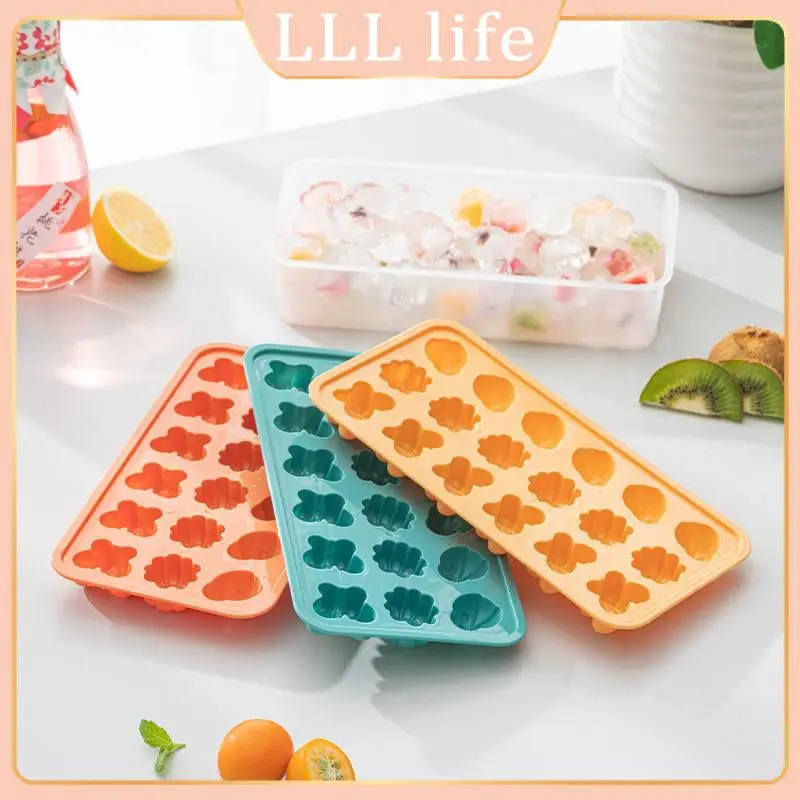 Ice Trays With Removable Lids Silica Gel Ice Mold 18 Ice Kitchen Accessorie Creative Butterfly Love Flower Shape Ice Making Mold
Ice Trays With Removable Lids Silica Gel Ice Mold 18 Ice Kitchen Accessorie Creative Butterfly Love Flower Shape Ice Making Mold