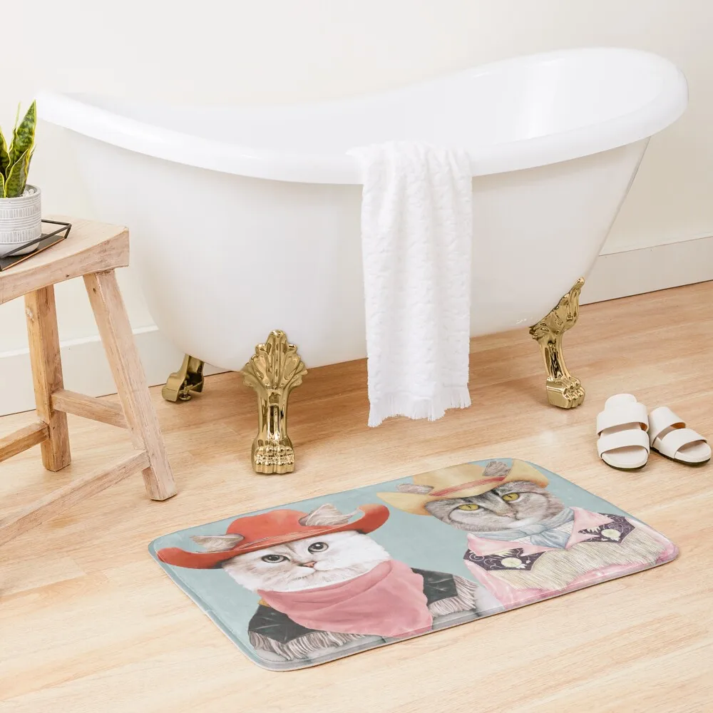 Cowboy Cats Camper Carpet Bathroom Entrance Doormat Bath Indoor Floor Rugs Absorbent Mat Anti-slip Kitchen Rug
Cowboy Cats Camper Carpet Bathroom Entrance Doormat Bath Indoor Floor Rugs Absorbent Mat Anti-slip Kitchen Rug