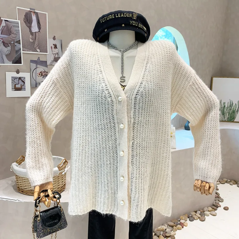 Niche Design New In Women's Clothing 2022 Autumn Lazy Loose Thin Coat Long Sleeve Knit Shirt Medium And Long Cardigan Sweater
Niche Design New In Women's Clothing 2022 Autumn Lazy Loose Thin Coat Long Sleeve Knit Shirt Medium And Long Cardigan Sweater