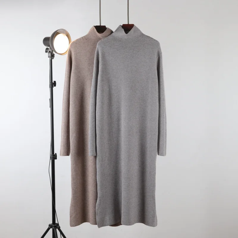 Grey Color Knitting Women Long Dress Winter Full Sleeves Warm Loose Casual Lady Oversize Lady Dresses Clothes
Grey Color Knitting Women Long Dress Winter Full Sleeves Warm Loose Casual Lady Oversize Lady Dresses Clothes