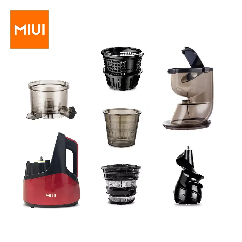 MIUI Slow Juicer Accessories (main unit / strainer / ice cream strainer / auger / feeder cup / rubber stopper) Home
MIUI Slow Juicer Accessories (main unit / strainer / ice cream strainer / auger / feeder cup / rubber stopper) Home