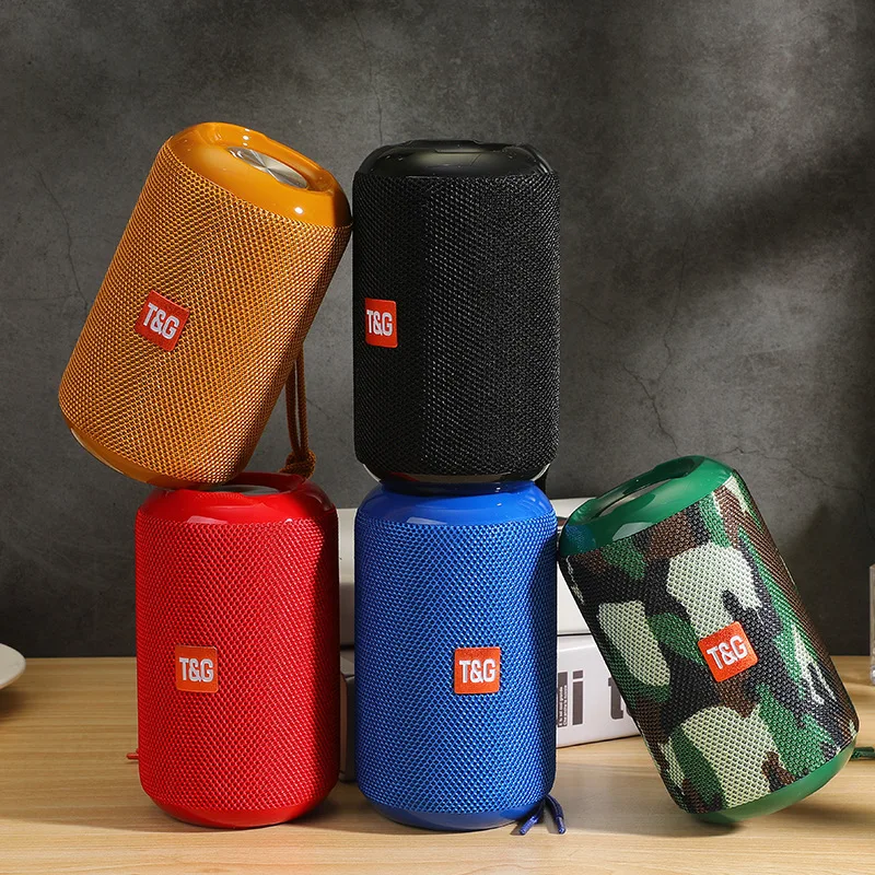 New TG264 Fabric Wireless Bluetooth Speaker Outdoor Portable Portable Card TWS Couplet Creative Gift
New TG264 Fabric Wireless Bluetooth Speaker Outdoor Portable Portable Card TWS Couplet Creative Gift