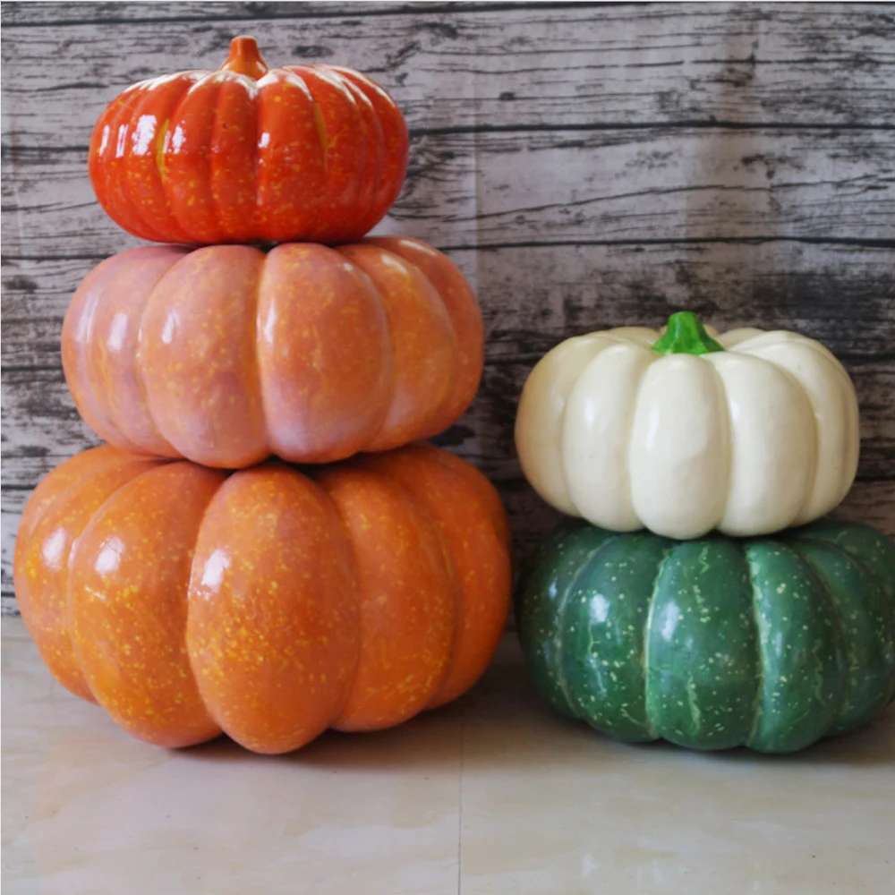 Fall Harvest Decor Props Artificial Big Pumpkin Gourd Acorn Berries Maple Leaf Artificial Pumpkin DIY Craft Simulation Hallowee
Fall Harvest Decor Props Artificial Big Pumpkin Gourd Acorn Berries Maple Leaf Artificial Pumpkin DIY Craft Simulation Hallowee