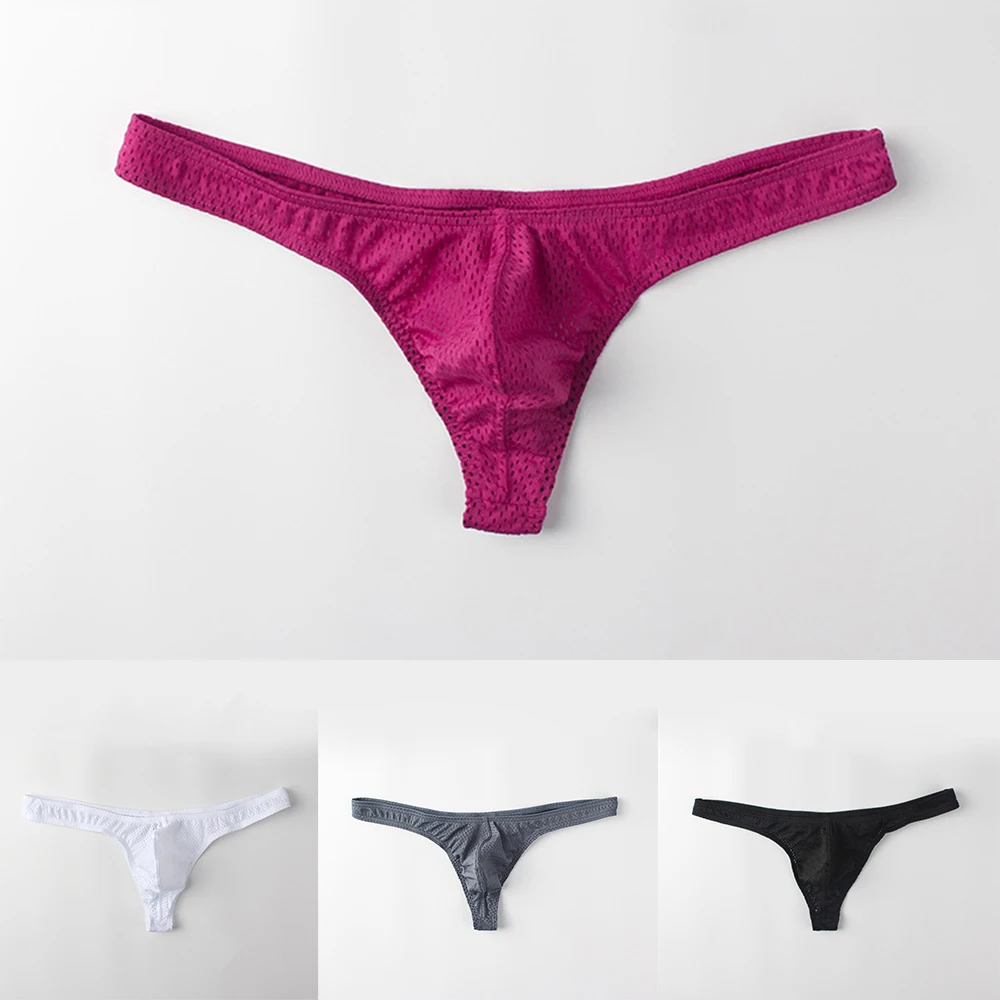 Men Sexy Net Breathable G-strings Lingerie Ice Silk Underwear Thongs Bikini Low Rise Panties Briefs Трусы Мужские
Men Sexy Net Breathable G-strings Lingerie Ice Silk Underwear Thongs Bikini Low Rise Panties Briefs Трусы Мужские