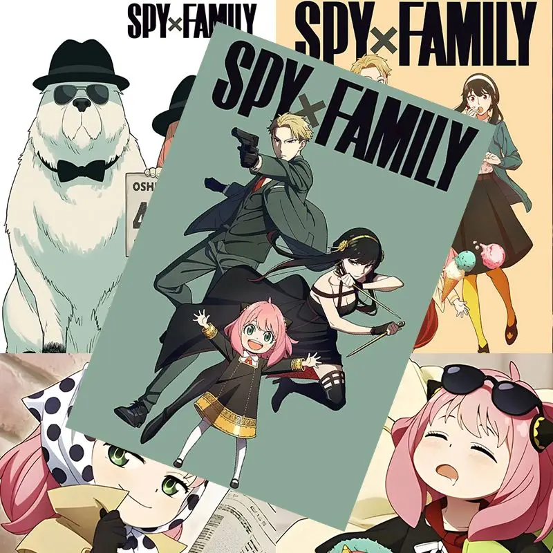 Постер SPY×FAMILY наклейка s домашний декор наклейка аниме постеры Yor Briar Anya подделка Loid периферийные игрушки украшения подарки
Постер SPY×FAMILY наклейка s домашний декор наклейка аниме постеры Yor Briar Anya подделка Loid периферийные игрушки украшения подарки