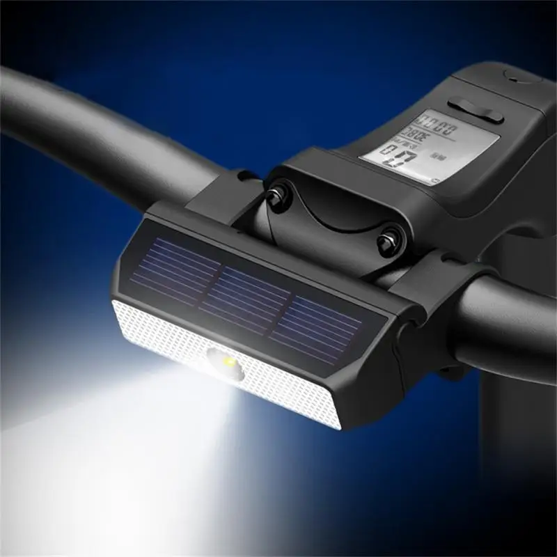 Waterproof Solar Panel Bike Front Light Automatic Generation Bicycle Head Light Intelligent Induction LED Cycling Light for MTB
Waterproof Solar Panel Bike Front Light Automatic Generation Bicycle Head Light Intelligent Induction LED Cycling Light for MTB