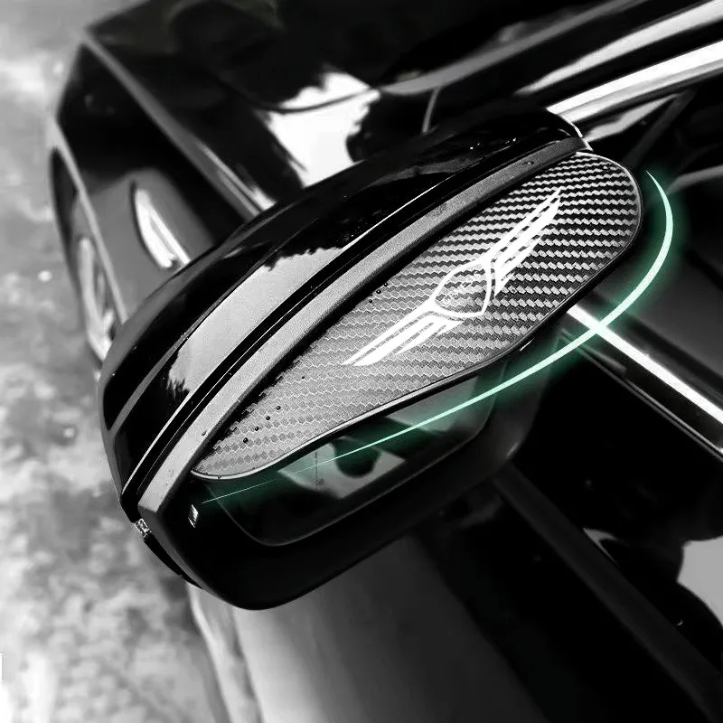 2Pcs Carbon Fiber Pattern Car Rearview Mirror Rain Eyebrow Anti-glare Cover For Hyundai Genesis Coupe G80 G70 GV80 BH GH
2Pcs Carbon Fiber Pattern Car Rearview Mirror Rain Eyebrow Anti-glare Cover For Hyundai Genesis Coupe G80 G70 GV80 BH GH