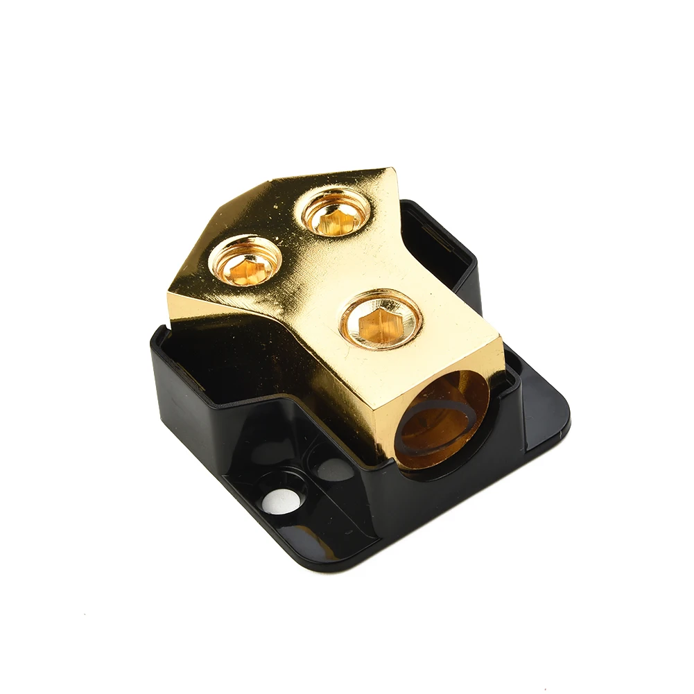 2 Way Power Distribution Block Power/Ground Splitter 0/4gauge AWG For Car On-board Electronics Car Accessories
2 Way Power Distribution Block Power/Ground Splitter 0/4gauge AWG For Car On-board Electronics Car Accessories