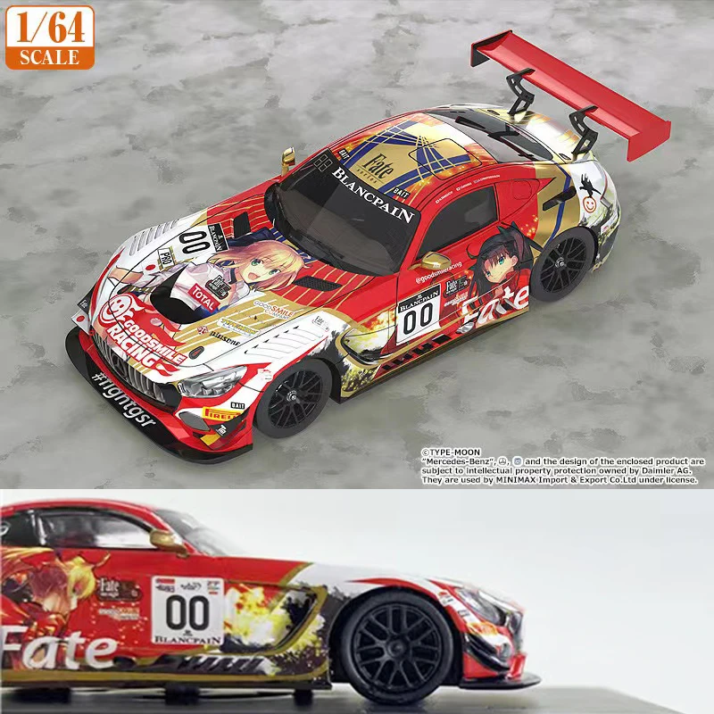 Good Smile 1:64 Model Car AMG GTR Moon Racing 2019 Alloy Die-cast Vehicle Display Collection Gifts
Good Smile 1:64 Model Car AMG GTR Moon Racing 2019 Alloy Die-cast Vehicle Display Collection Gifts